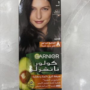 صبغة شعر غارنييه كولور ناتشرلز اسود طبيعي
