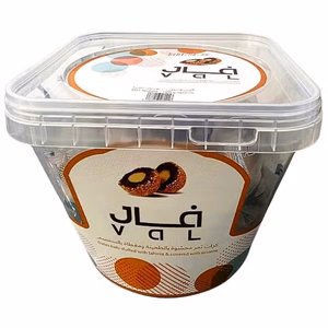 كرات التمر محشية طحينيه ملبس سمسم فال