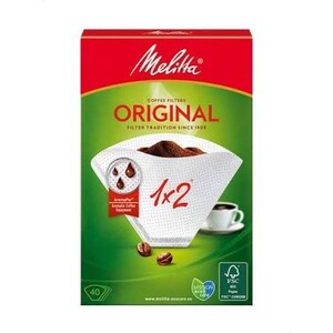 فلاتر قهوة melitta مقاس 1*2